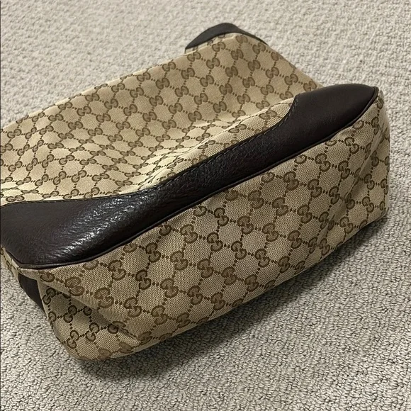 Gucci Monogram Canvas and Leather Bag - Picture 5 of 5